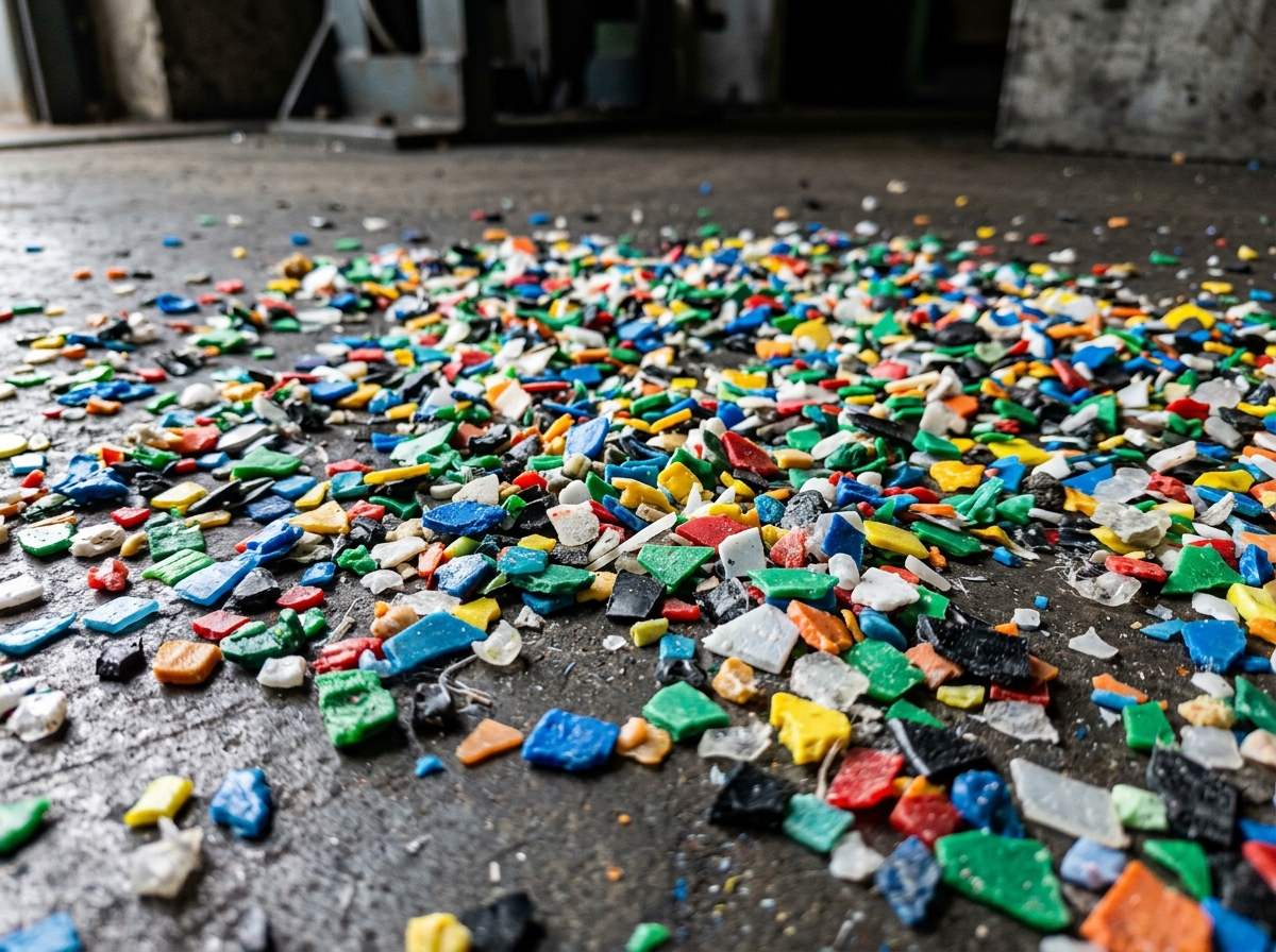 Recycled Plastic Flakes